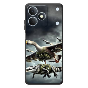 Чохол з мемами траралело тралала для RealMe Note 80
