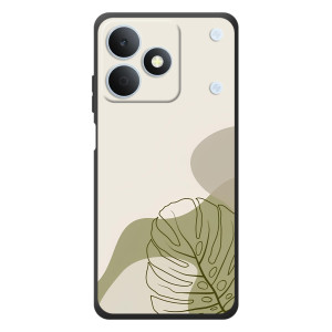 Силконовий чохол з принтом в квітах на RealMe Note 80
