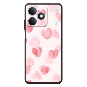 Чехол с розовым рисунком для RealMe Note 80