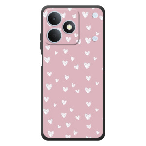 Чехол с розовым рисунком для RealMe Note 80