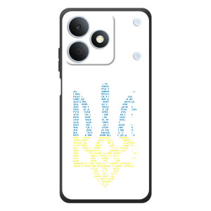 Чехол с украинским гербом на RealMe Note 80 – Герб с гимном Украины