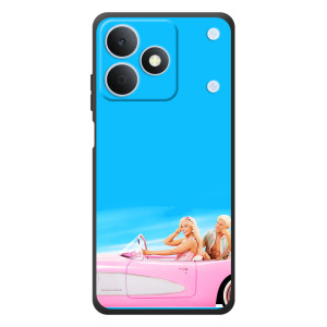 Силіконовый Чохол Барбі фільм на RealMe Note 80 (Барбі і Кен)