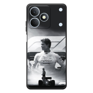 Чехол с прнтом Формула 1 на RealMe Note 80 – Фон Формула-1