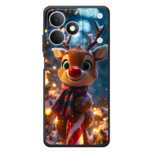 Яскравий чохол для RealMe Note 80 з Зимові Оленята