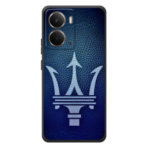 Чехлы с тематикой "Крутые машины" на RealMe P3 (Лого Maserati)