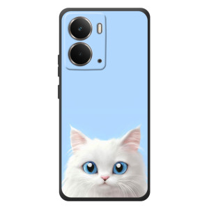 Чехол на тематику: Коты для RealMe P3 (Белый кот)