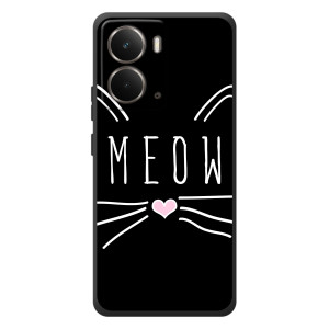 Бампер с изображением Котиков для РеалМе П3 – КОТИК MEOW