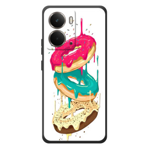Чехол с изображением  вкусной еды для RealMe P3 – Сочные пончики