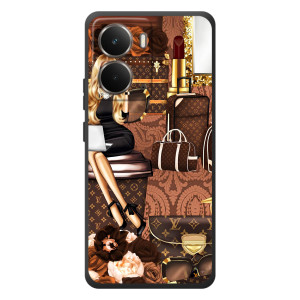 Чехол Стиль Louis Vuitton на RealMe P3 (Мода Луи Виттон)