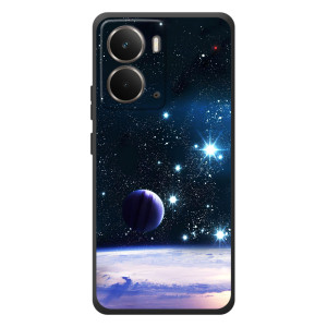 Чехол (ТПУ) с планетами на RealMe P3 – Космический вид