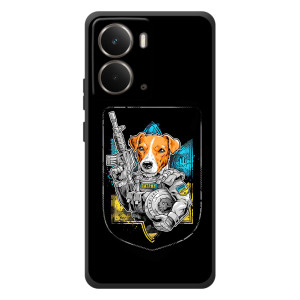 Чехол с принтом для RealMe P3
