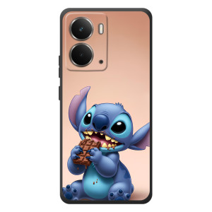 Чехол с рисунком Стич для RealMe P3 – Стич с шоколадом