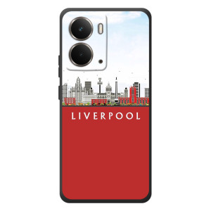 Чехол с картинкой ФК Ливерпуль на РеалМе П3 – Город Liverpool