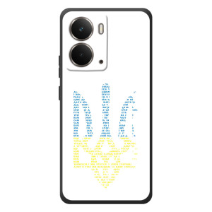 Чехол с украинским гербом на RealMe P3 – Герб с гимном Украины
