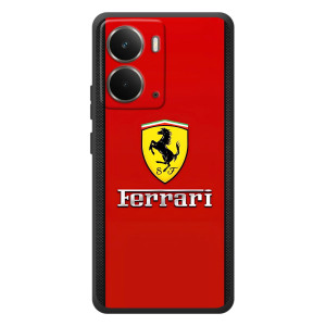 Силиконовый бампер с картинкой машины на RealMe P3 – Ferrari Logo