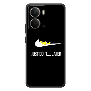 Силиконовый Чехол на RealMe P3 с картинкой Nike (Later)