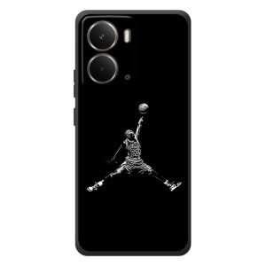 Силиконовый Чехол Nike Air Jordan на РеалМе П3 – Джордан