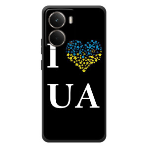 Силіконовий Чохол  на RealMe P3 (Я-Україна) (I Love UA)