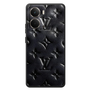 Текстурный Чехол Louis Vuitton для РеалМе П3 – Черный ЛВ
