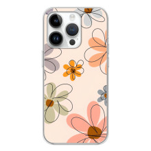 Чехол с цветочным принтом на РеалМе Р4 – Разноцветные цветы