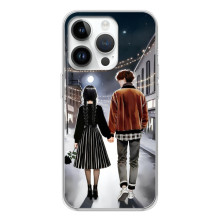 Чохол з дизайном Венздей 2 на RealMe P4 – Венздей і Тайлер