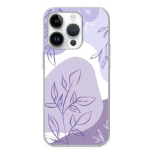 Силконовий чохол з принтом в квітах на RealMe P4 (Фіолетовий дизайн)