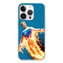 Чехол с принтом Фантастическая четверка для RealMe P4 – Человек-Факел