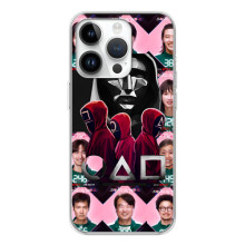 Чехол Гра в кальмара для RealMe P4 – Персонажи игры кальмара