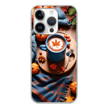 Чехол с уникальным дизайном «Осень с кофе» для RealMe P4 – Кофе и тыквы