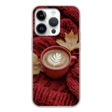 Чехол с уникальным дизайном «Осень с кофе» для RealMe P4 – Кофе на пледе