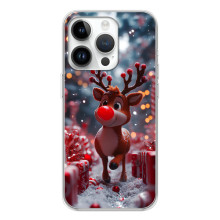 Яркий чехол для RealMe P4 с Зимними Оленятами – Олень среди подарков