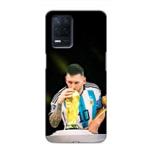 Чохли для Realme Q3I (Leo чемпіон) (AlphaPrint) (Кубок Мессі)