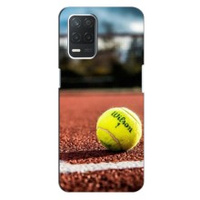 Чехлы с принтом Спортивная тематика для Realme Q3I (Теннисный корт)