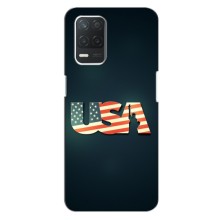 Чехол Флаг USA для Realme Q3I – USA