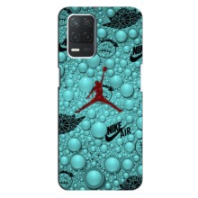 Силиконовый Чехол Nike Air Jordan на Реалми Кю 3I – Джордан Найк