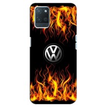 Чехол "Фольксваген" для Realme V11 – Огненный Лого