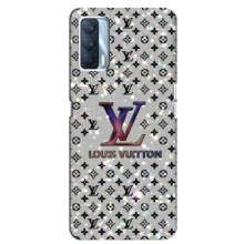 Чохол Стиль Louis Vuitton на Realme V15 (Яскравий LV)