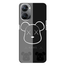 Чехлы для Realme V30 - Bearbrick Louis Vuitton (PREMIUMPrint) – БеарБрик глаза