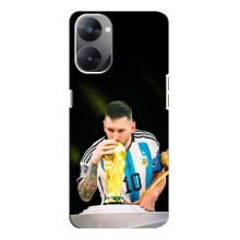 Чохли для Realme V30 (Leo чемпіон) (AlphaPrint) (Кубок Мессі)