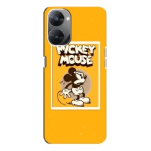 Чехлы с принтом Микки Маус на Realme V30 (Испуганный Микки)