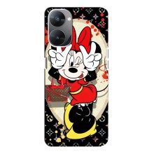 Чехол Disney Mouse Realme V30 (PREMIUMPrint) – Минни peace