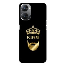 Чехол (Корона на чёрном фоне) для Реалми В30 (KING)