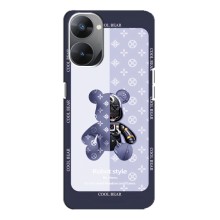 Крутые Чехлы Луи Виттон для Realme V30 (AlphaPrint) (Медвежонок LV)