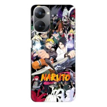 Купить Чехлы на телефон с принтом Anime для Реалми В30 (Наруто постер)
