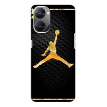 Силиконовый Чехол Nike Air Jordan на Реалми В30 (Джордан 23)