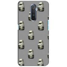 Бампер з принтом Меми для Realme X2 Pro – Кам'яна особа