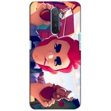 Бампер (ТПУ) с принтом Brawl Stars на Реалми Х2 Про – Кольт