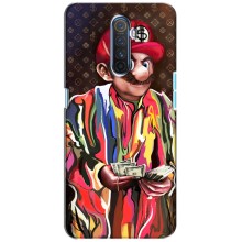 Брендновые Чехлы для Realme X2 Pro - (PREMIUMPrint) (Mario LV)