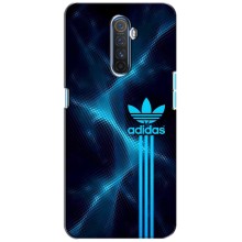 Чехлы Адидас для Realme X2 Pro (AlphaPrint) (Синий Адидас)