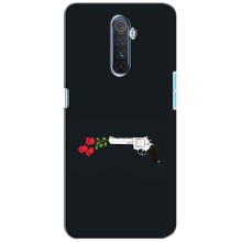 Чехлы (ART) Цветы на Realme X2 Pro (VPrint) (Неожиданные цветы)